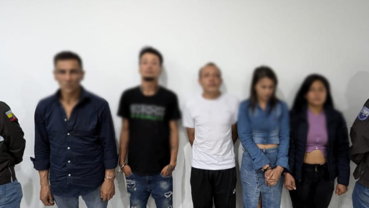 Los detenidos se encuentran a la espera de la audiencia de calificación de flagrancia