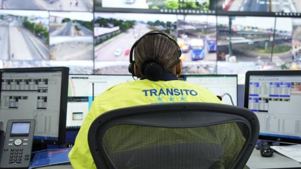 Las cámaras son vigiladas por agentes de la ATM