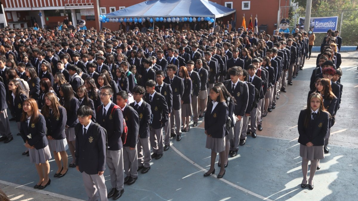 Disposiciones. Durante la ceremonia de inauguración los alumnos conocieron a sus profesores y las nuevos lineamientos que marcarán el periodo escolar 2024-2025.