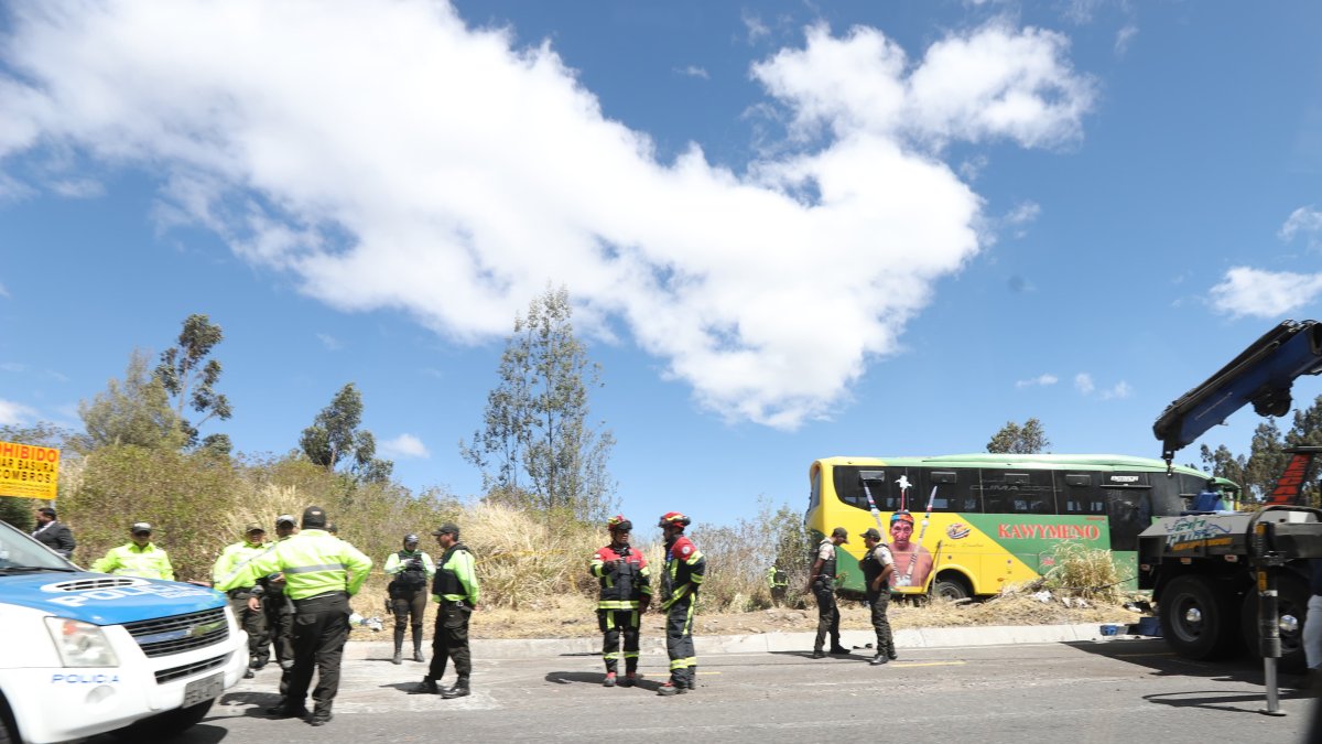 Este caso se registró en el kilómetro 6 de la vía que une a Pifo con Papallacta. Dejó nueve personas sin vida este 3 de septiembre de 2024.