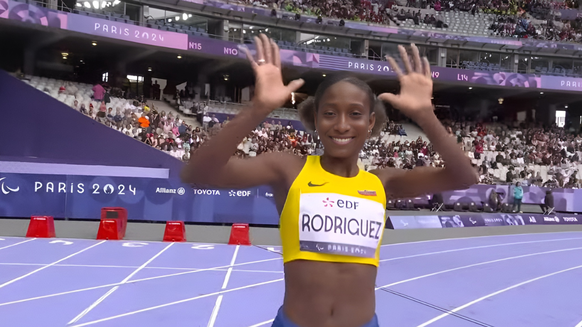 Kiara Rodríguez le da oro a Ecuador en París 2024.