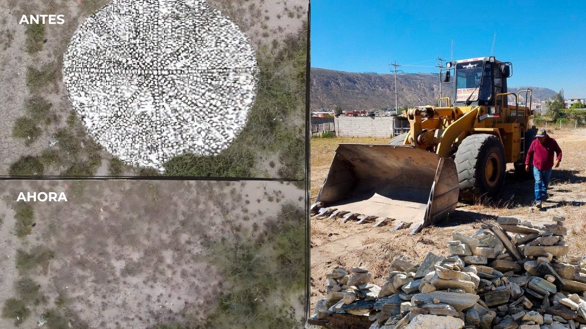 El IMP confirmó que el inmueble es privado, el círculo lítico constaba en el Sistema de información del patrimonio cultural del Ecuador.