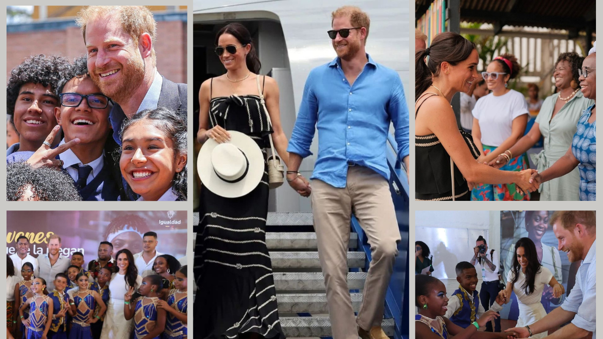 Meghan y Harry estuvieron en Colombia en el mes de agosto, y visitaron Cali, Bogotá y Cartagena.