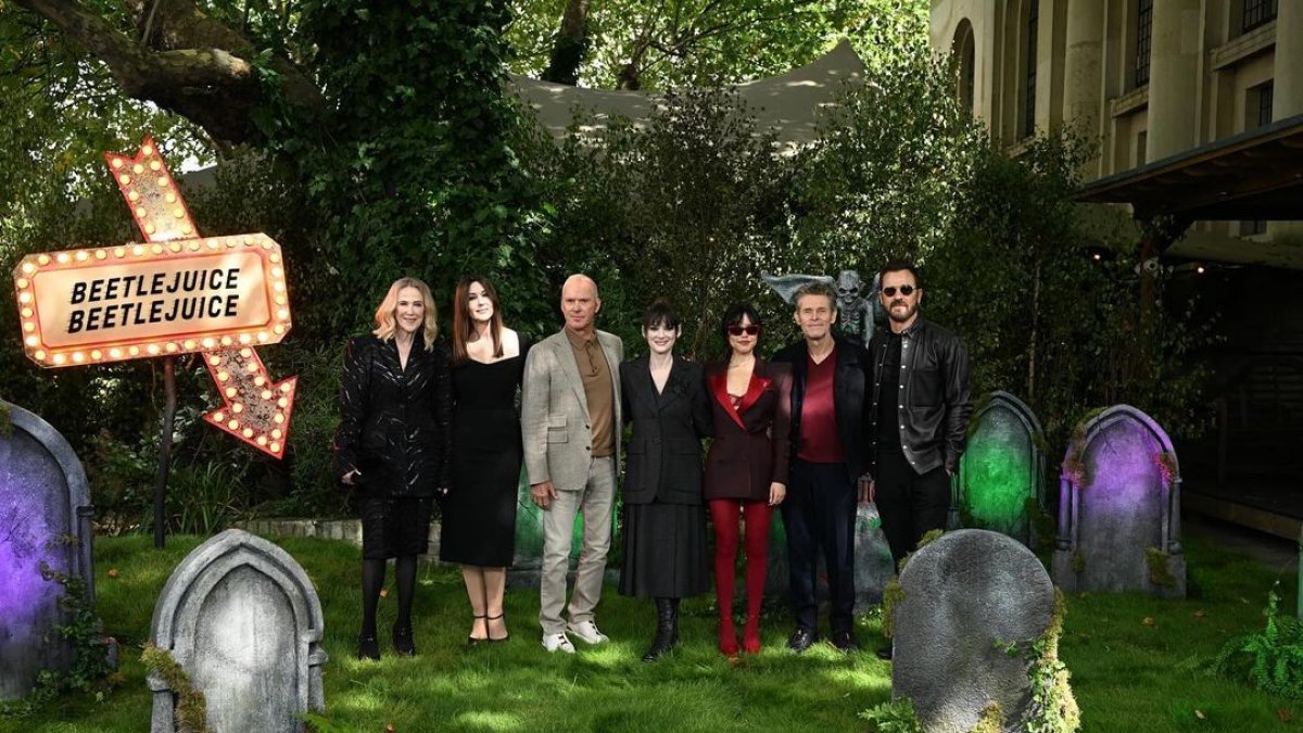 Beetlejuice abrió el Festival Internacional de Cine de Venecia.
