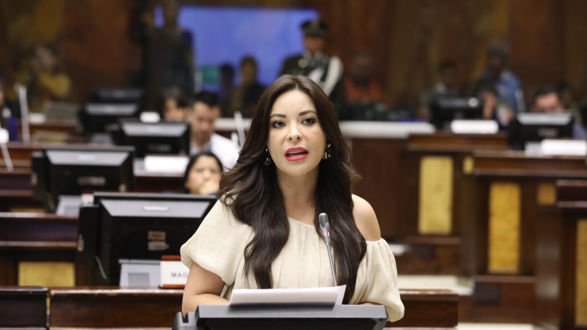 La decisión de Pamela Aguirre no ha sido bien recibida en el correísmo.