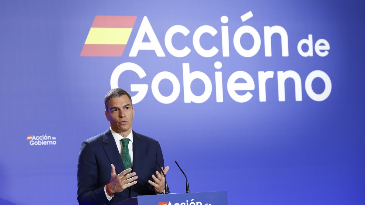 El discurso de Sánchez se ha enfocado en apoyar la migración.