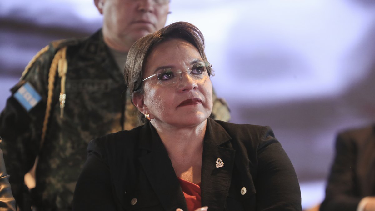 Xiomara Castro, la actual presidenta de Honduras.