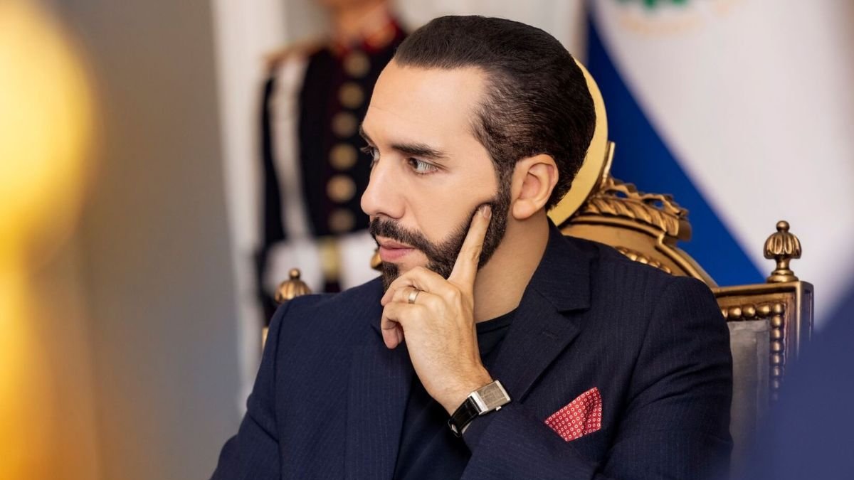 Nayib Bukele es el presidente de El Salvador desde 2019