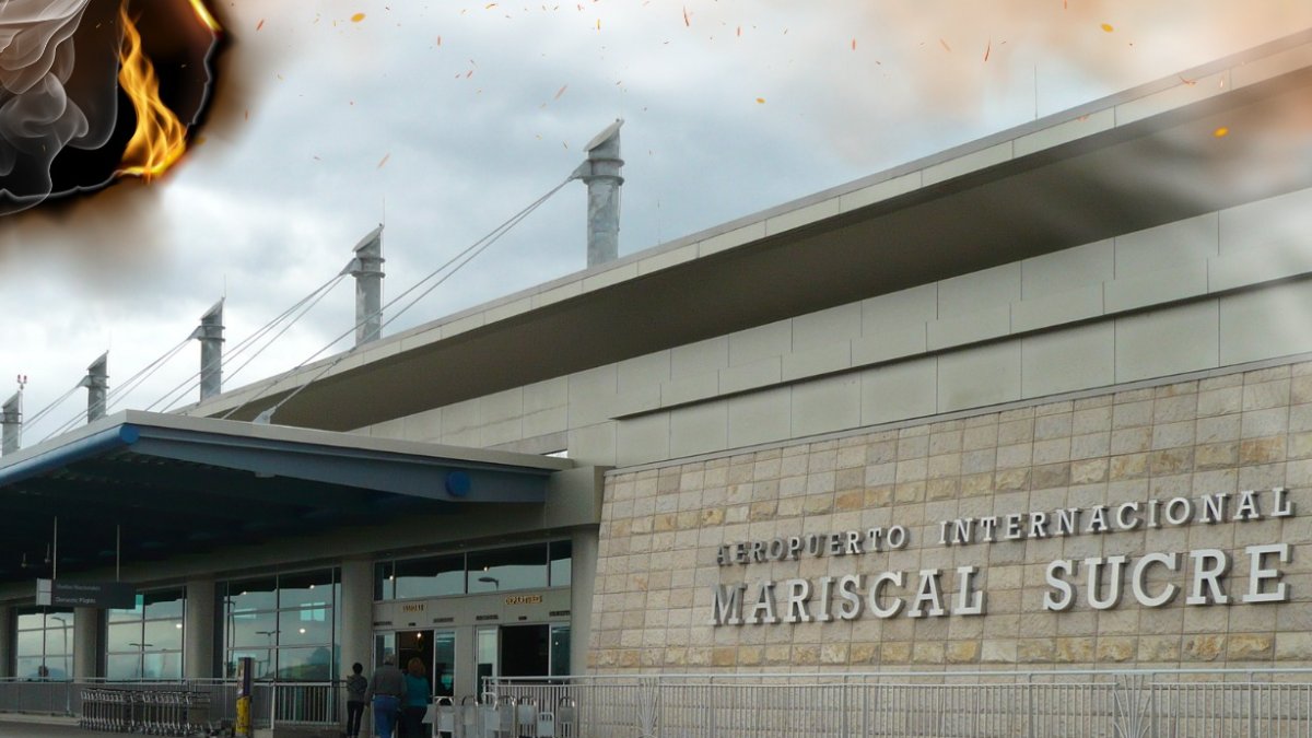 El Aeropuerto Internacional Mariscal Sucre está en el sector Tababela.