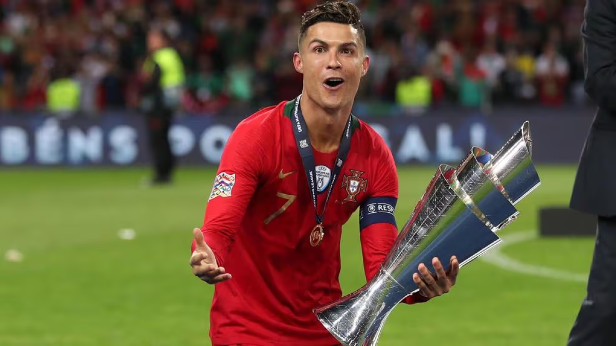 Cristiano Ronaldo, ganador de Nations League con Portugal