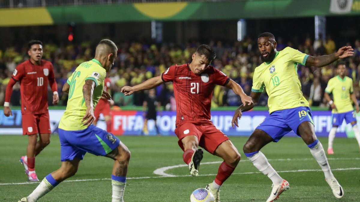 La selección de Ecuador se quedó con 8 puntos en la tabla de posiciones tras perder con Brasil.