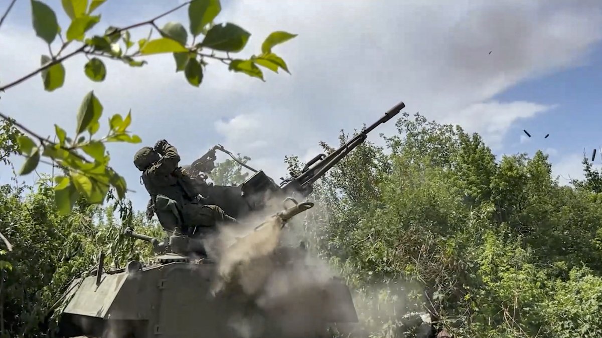 La ofensiva rusa se mantiene con fuerza en Donetsk.