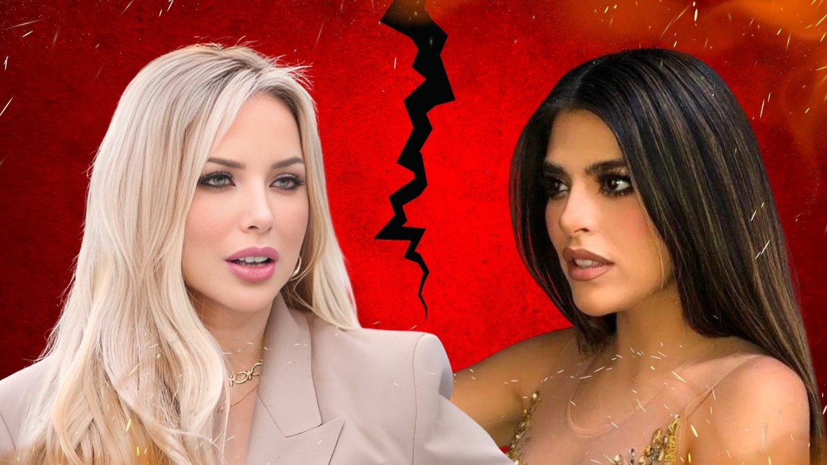 Enfrentamiento entre Érika Vélez y Emma Guerrero ante una posible divulgación de conversaciones privadas.