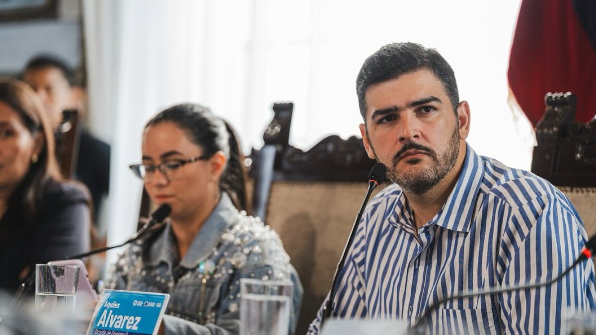 El alcalde de Guayaquil, Aquiles Álvarez, volvió a pronunciarse sobre el paro de transportistas.