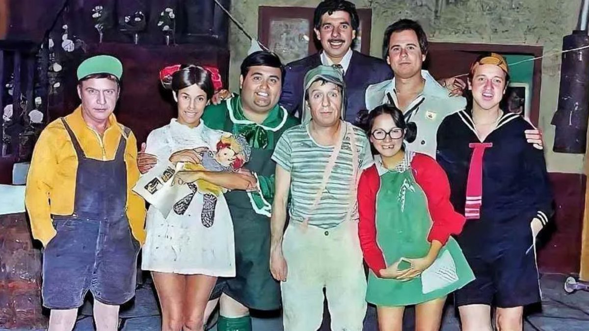 La serie El chavo del 8 se estrenó en 1973.