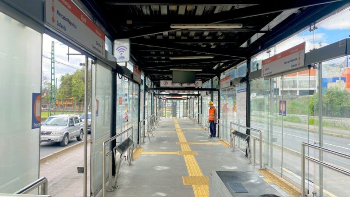 47 paradas del sistema Trolebús se intervendrán en total.