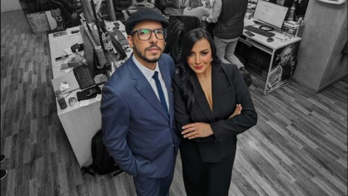 Andersson Boscán y Mónica Velásquez.