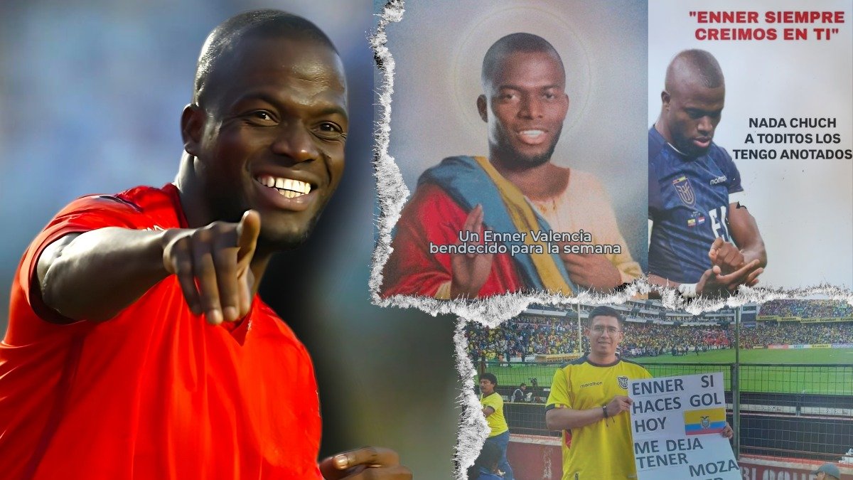 Enner Valencia también golea en los memes.