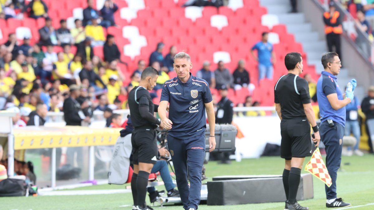 Sebastián Beccacece aseguró que en la selección de Ecuador hay un grupo unido.