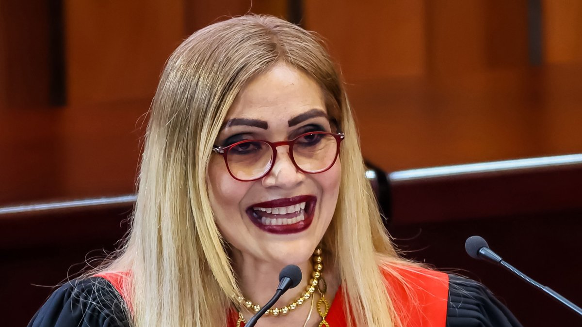 La presidenta del Tribunal Supremo de Justicia Caryslia Rodriguez.