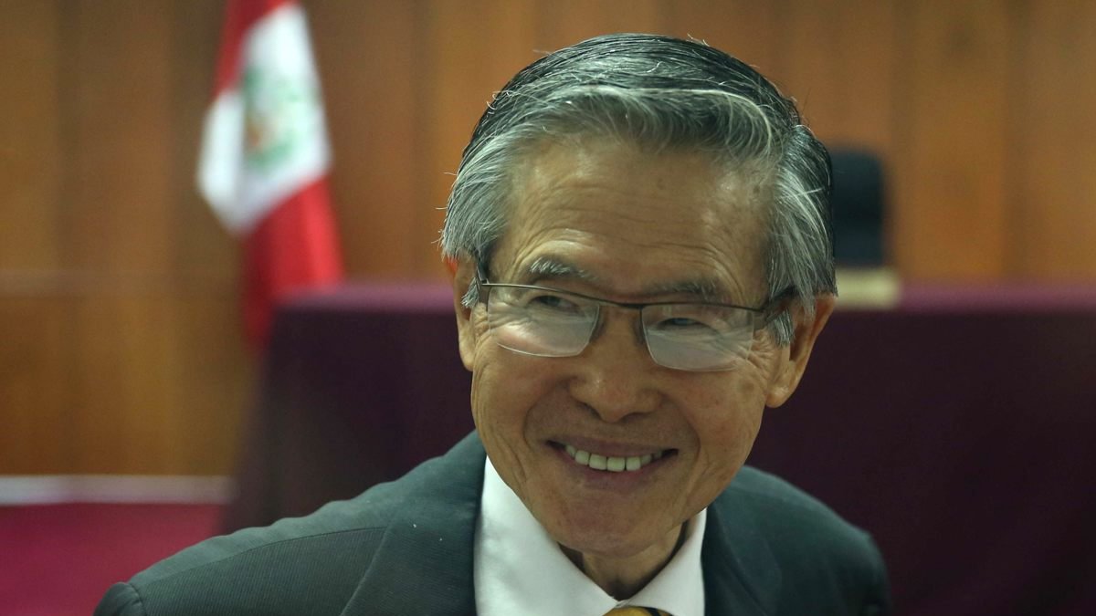 El expresidente peruano Alberto Fujimori en una foto de archivo.