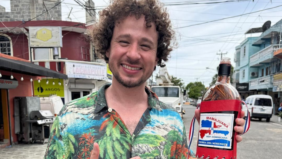 Luisito Comunica durante su visita a República Dominicana.
