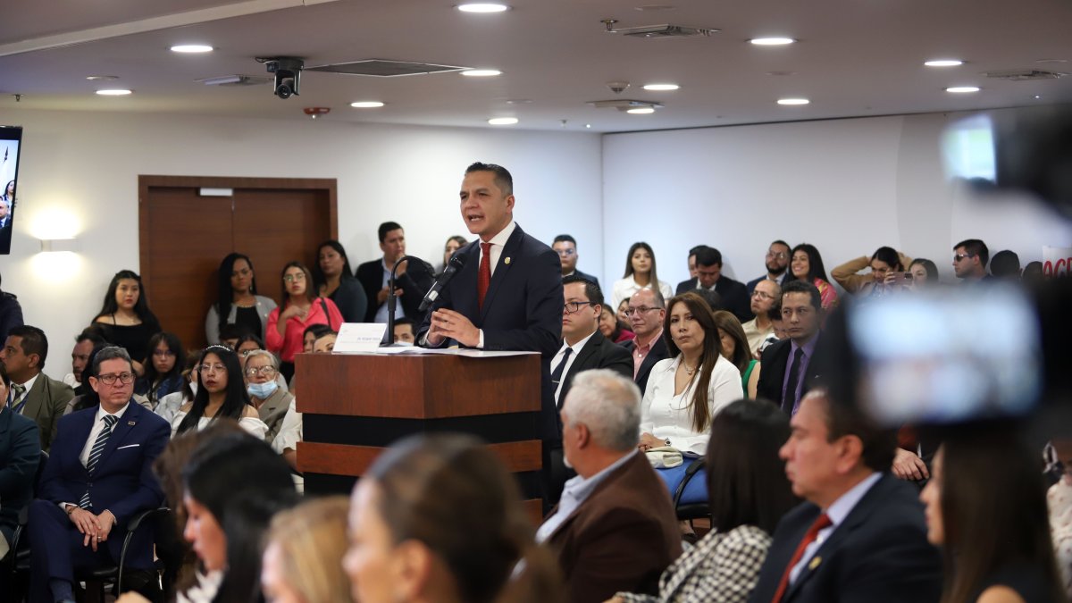 Figura. En 2023, Wilman Terán defendía el concurso para la CNJ de las críticas sobre la falta de transparencia.