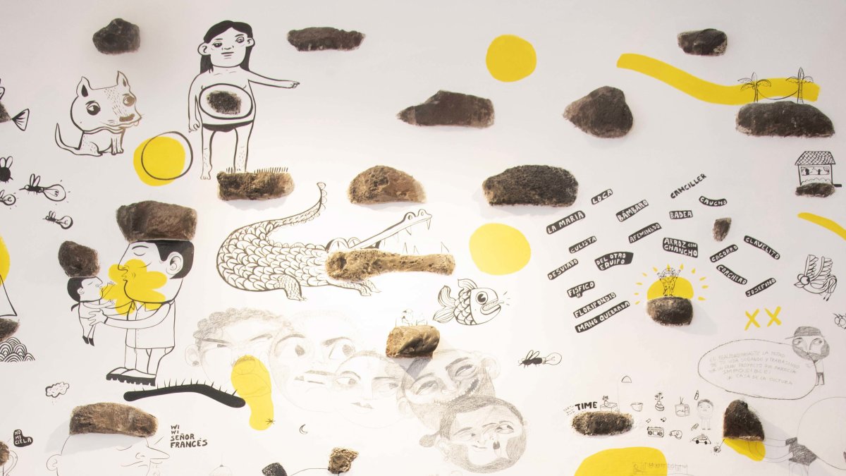 La exposición de Christian Tapia abrió sus puertas en la galería del Centro Cultural Benjamín Carrión, Bellavista.