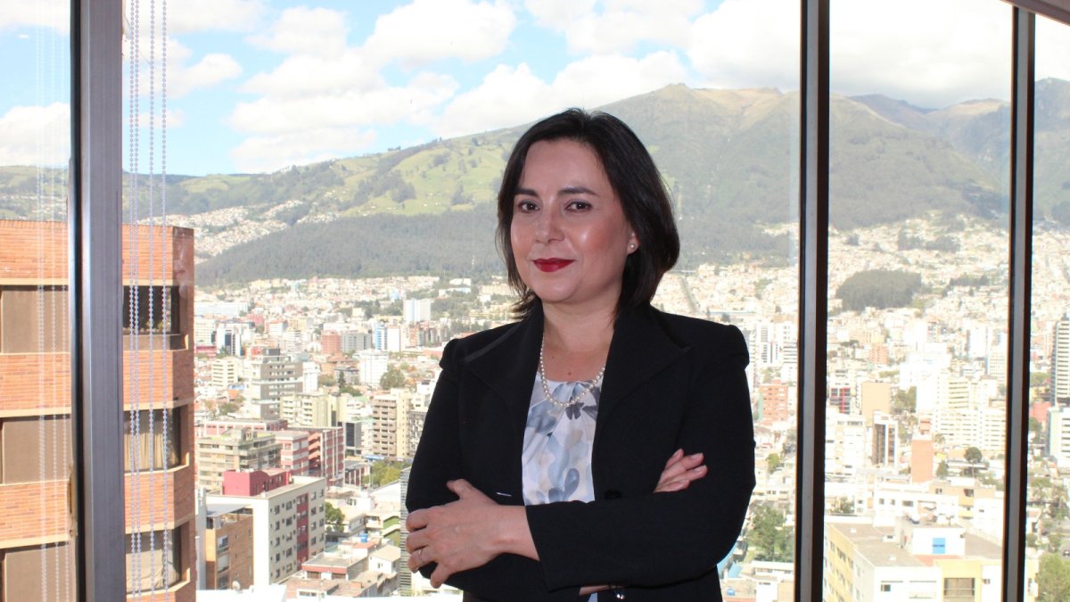 María Eulalia Silva es presidenta ejecutiva de la Cámara de Minería de Ecuador.