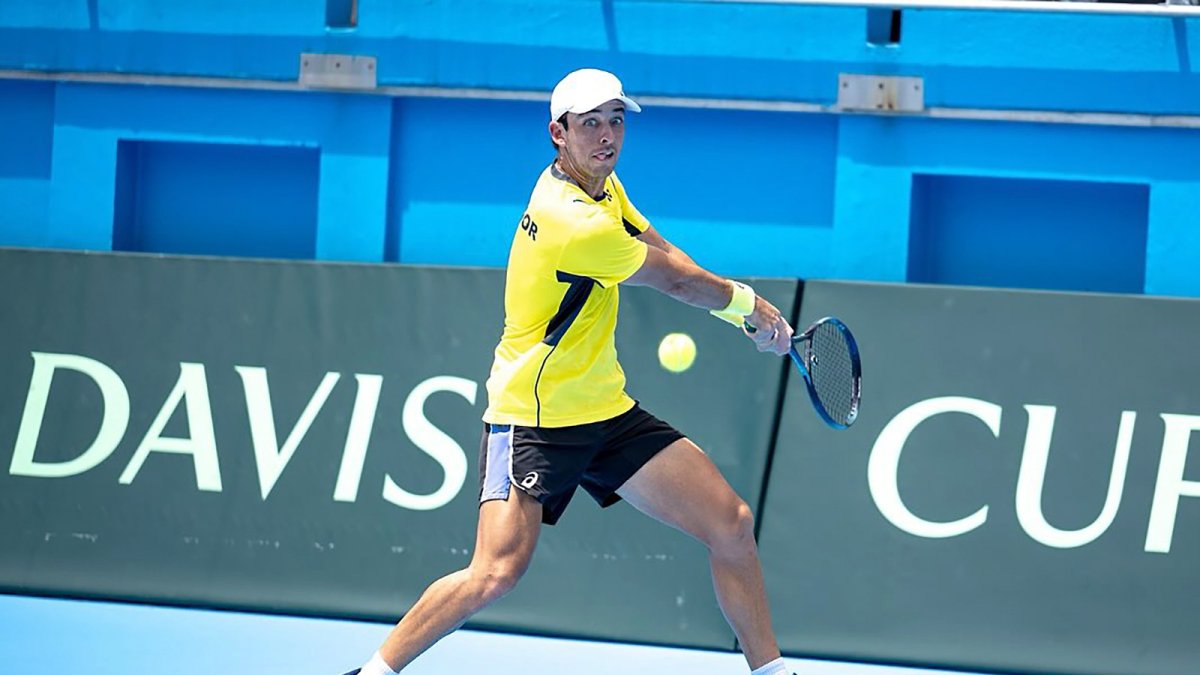 Andrés Andrade ganó el primer punto de Ecuador en la jornada de este sábado 14 de septiembre.