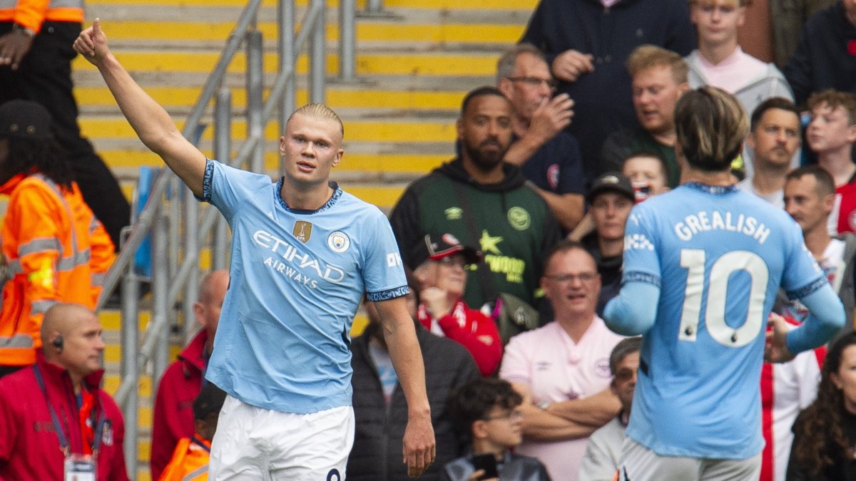 La estrella del Manchester City sigue haciendo goles en esta temporada.