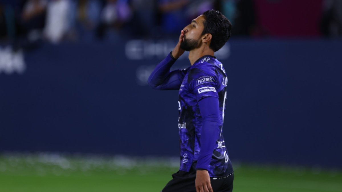 Jeison Medina anotó el doblete en Independiente del Valle