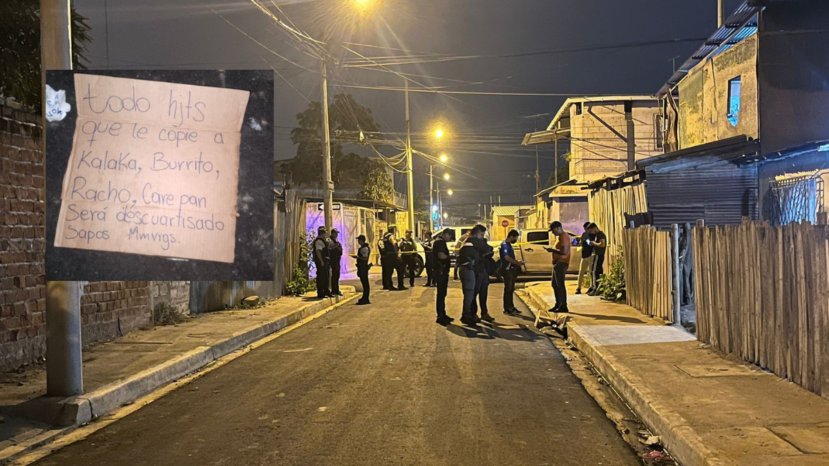 El hallazgo en Puerto Bolívar se dio el 15 de septiembre por la noche.
