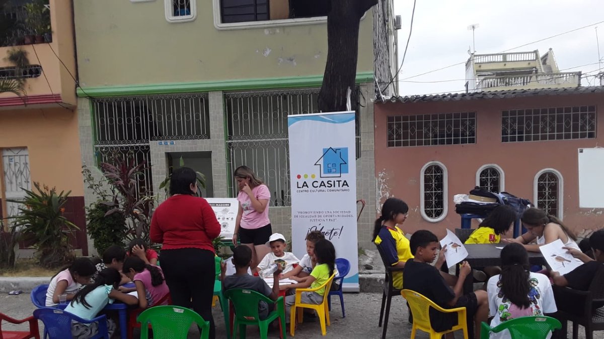 La casita propone talleres educativos y artísticos