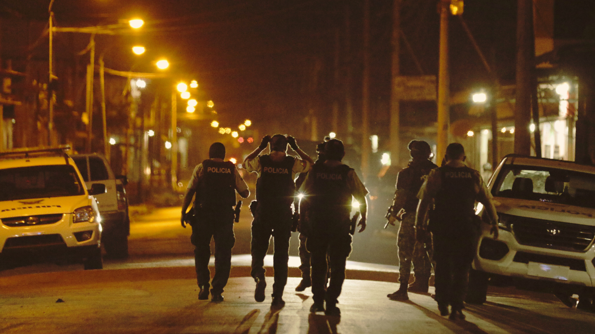 La zona (Monte Sinaí) fue acordonada por policías y militares el 15 de septiembre de 2024.