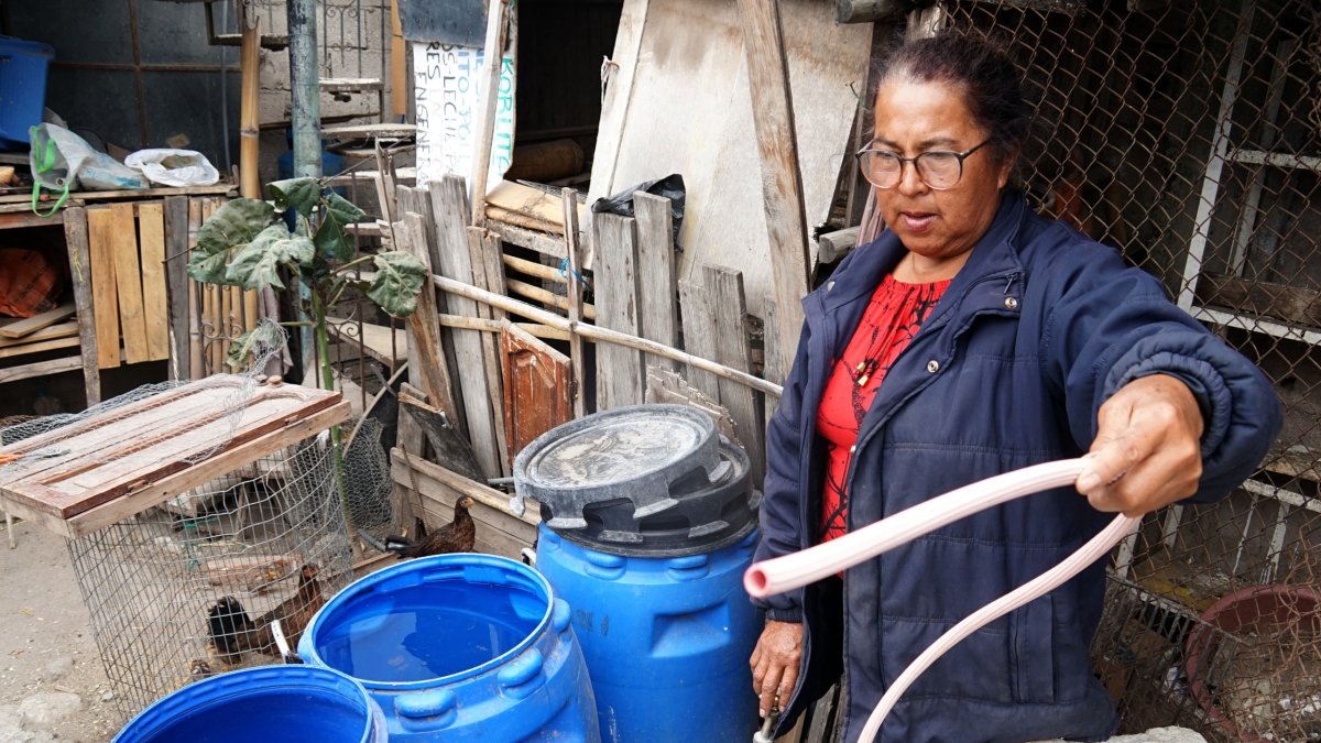 En los sectores afectados por el corte de agua habrá disponibilidad de tanqueros.