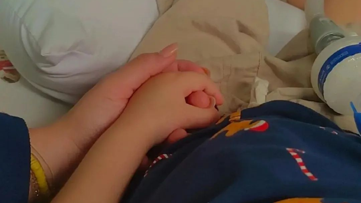 Dayanna, cuidadora de Mateito.