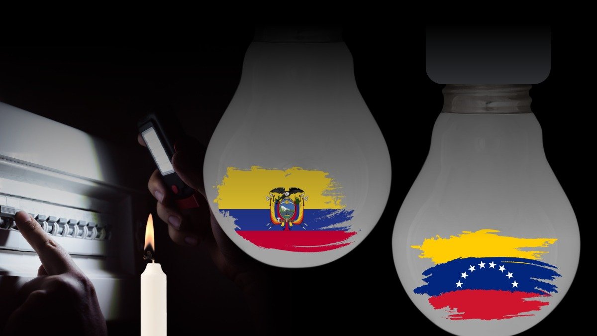 Apagones han sido recurrentes en Ecuador y Venezuela.