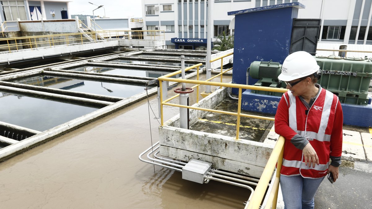 Imagen referencial de la planta de agua potable La Toma.