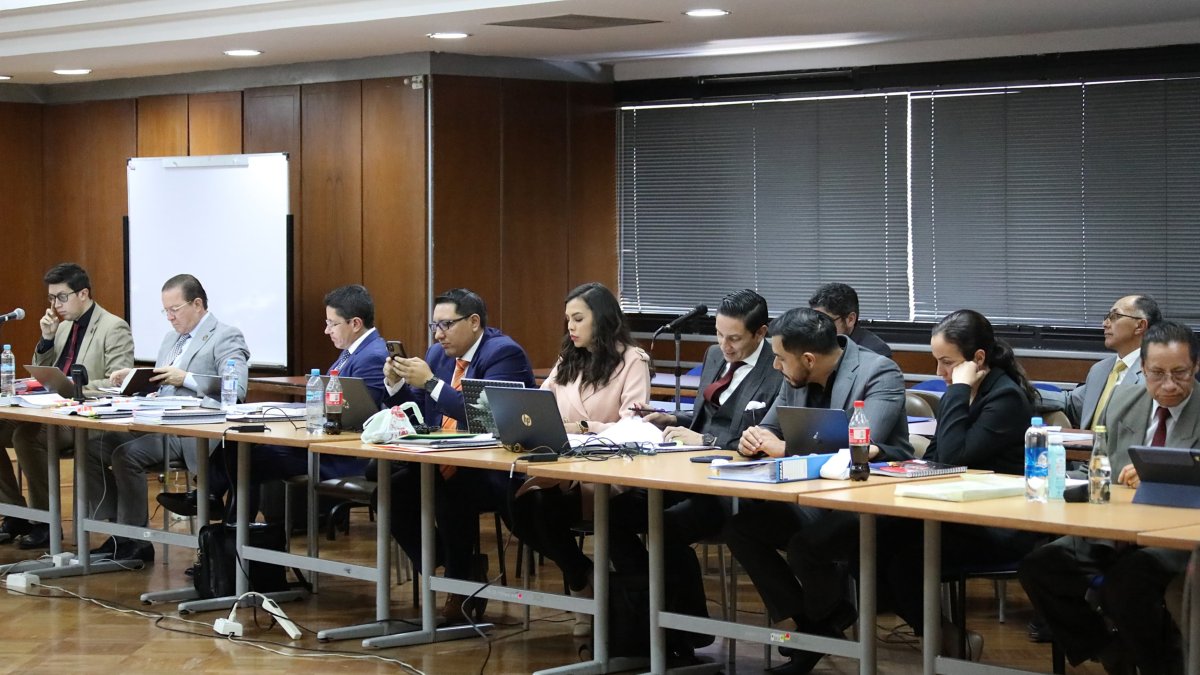 Quito. En la Corte Nacional de Justicia se realiza la audiencia preparatoria de juicio del caso Metástasis.