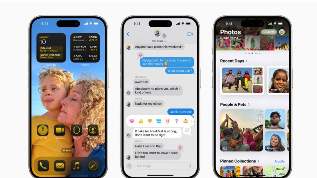 iOS 18 incorpora nuevas formas de personalizar el iPhone, mejoras en Mensajes, el mayor rediseño de la app Fotos y mucho más.