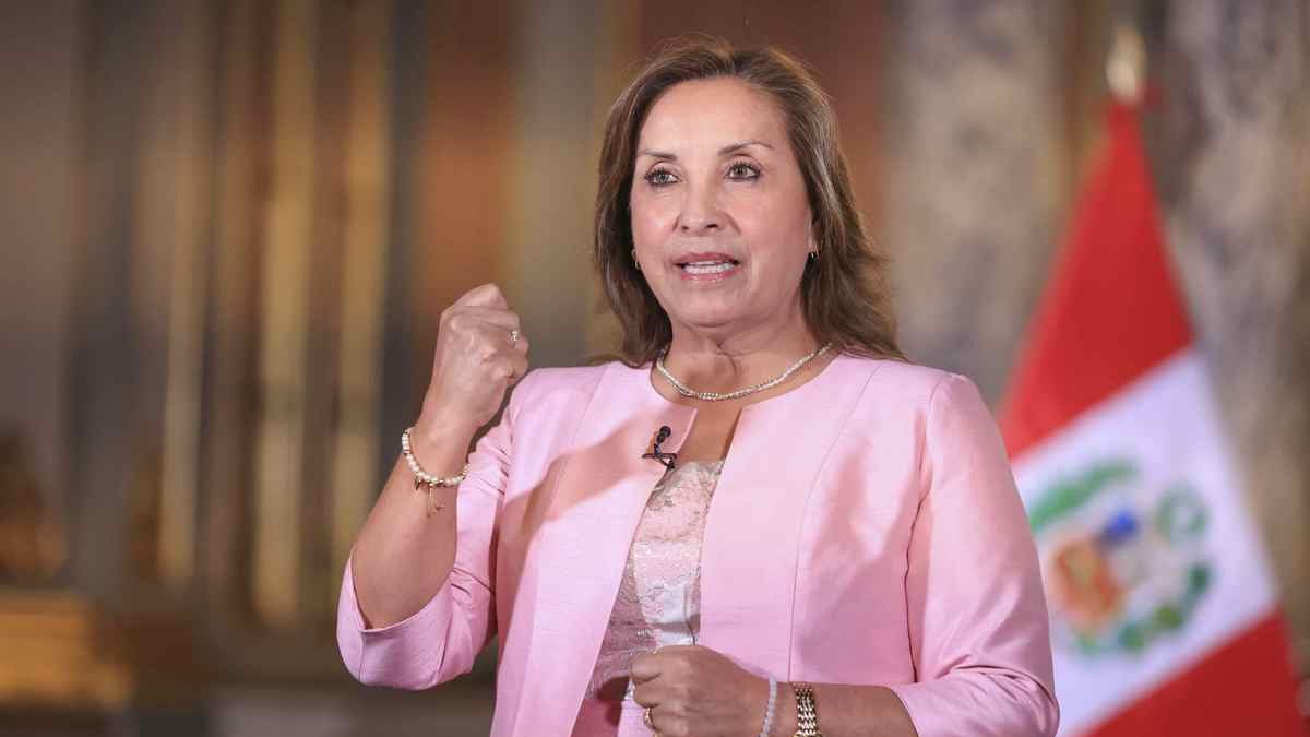 Palacio de Gobierno de Perú de la presidenta peruana, Dina Boluarte.