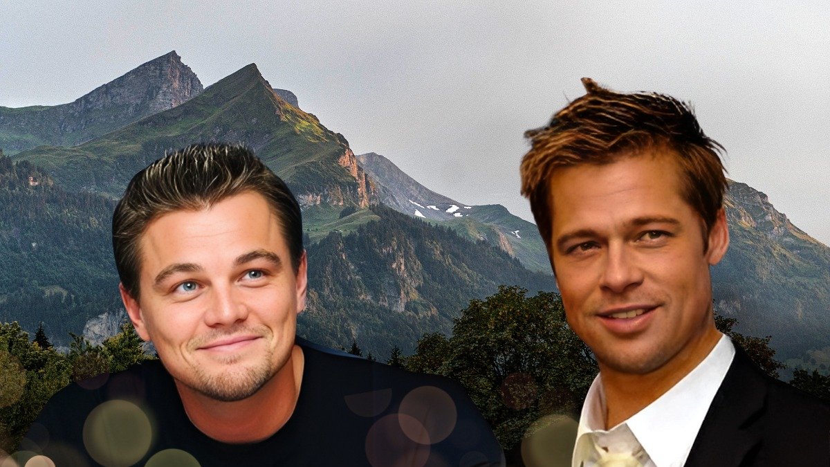 Bradd Pitt y Leonardo DiCaprio son dos de los actores más populares del cine moderno.