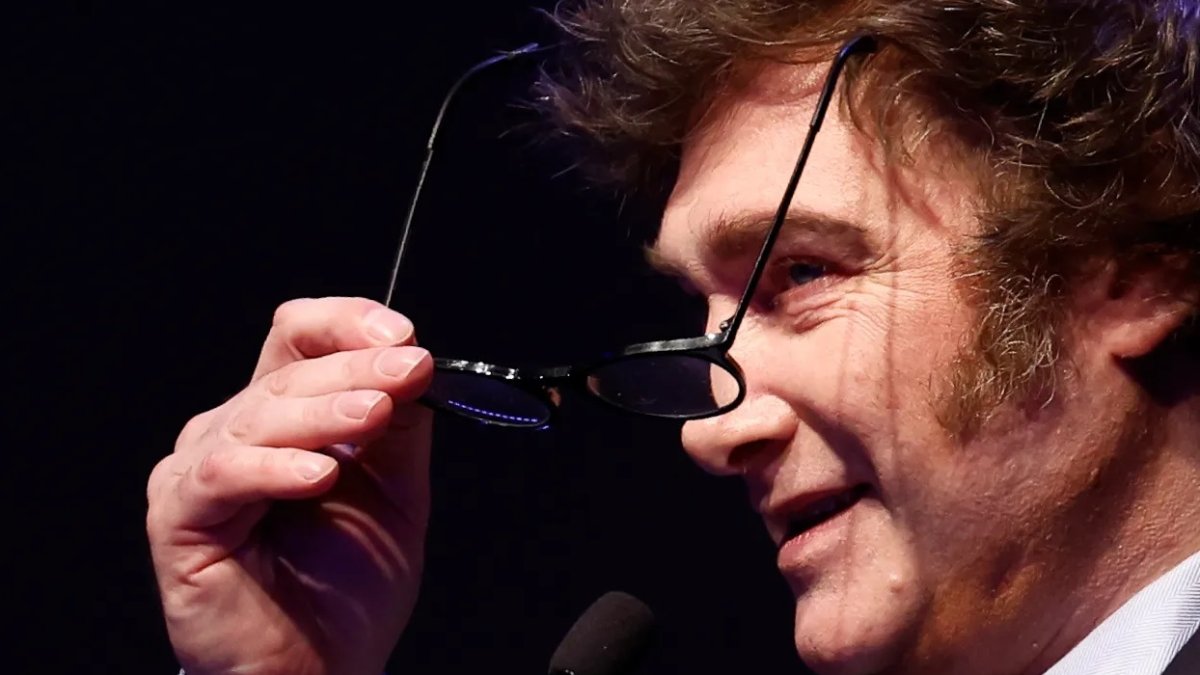 El presidente de Argentina, Javier Milei, resaltó el superávit.