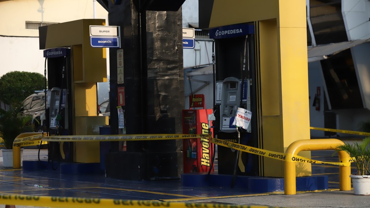 Una de las gasolineras de Copedesa que fue suspendida el jueves 19 de septiembre.