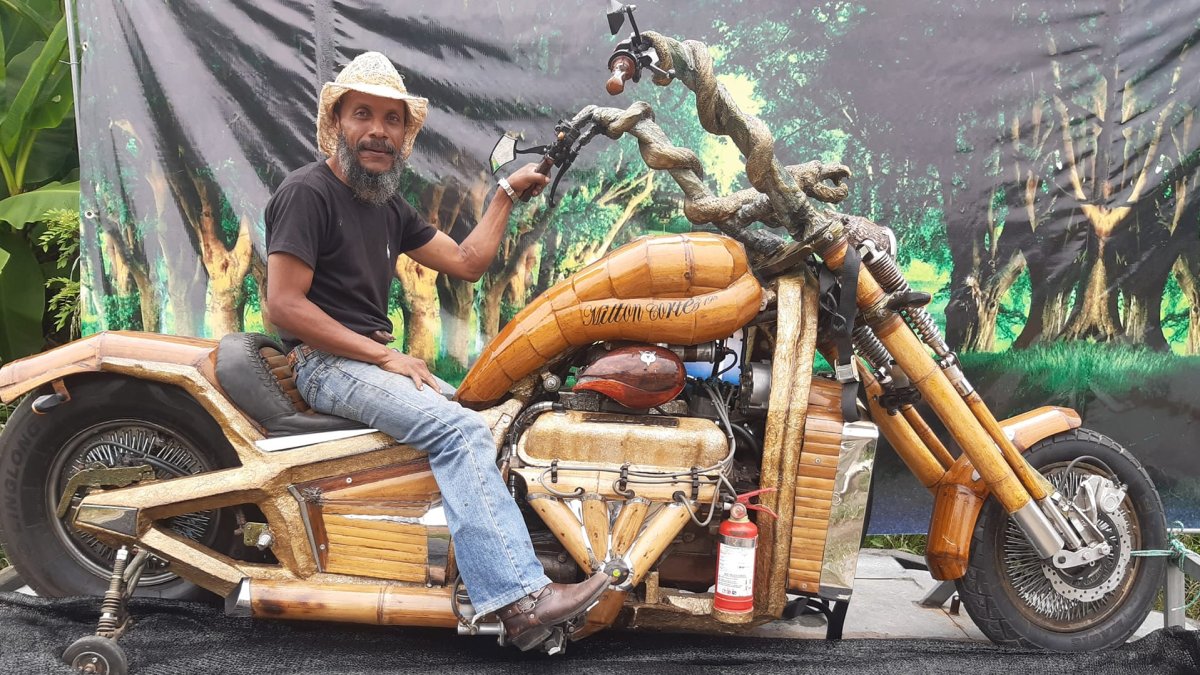 Diferencias. Milton Cortez tiene la capacidad de ver potencial donde otros ven chatarra. Eso marca la distancia de su trabajo.