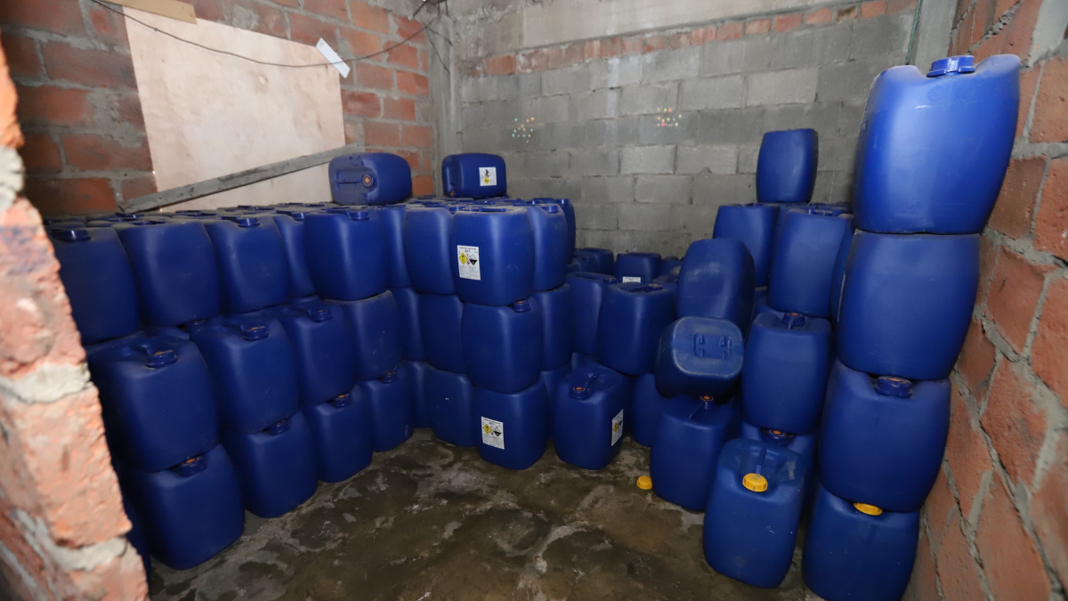 Con estos químicos se pueden elaborar explosivos.