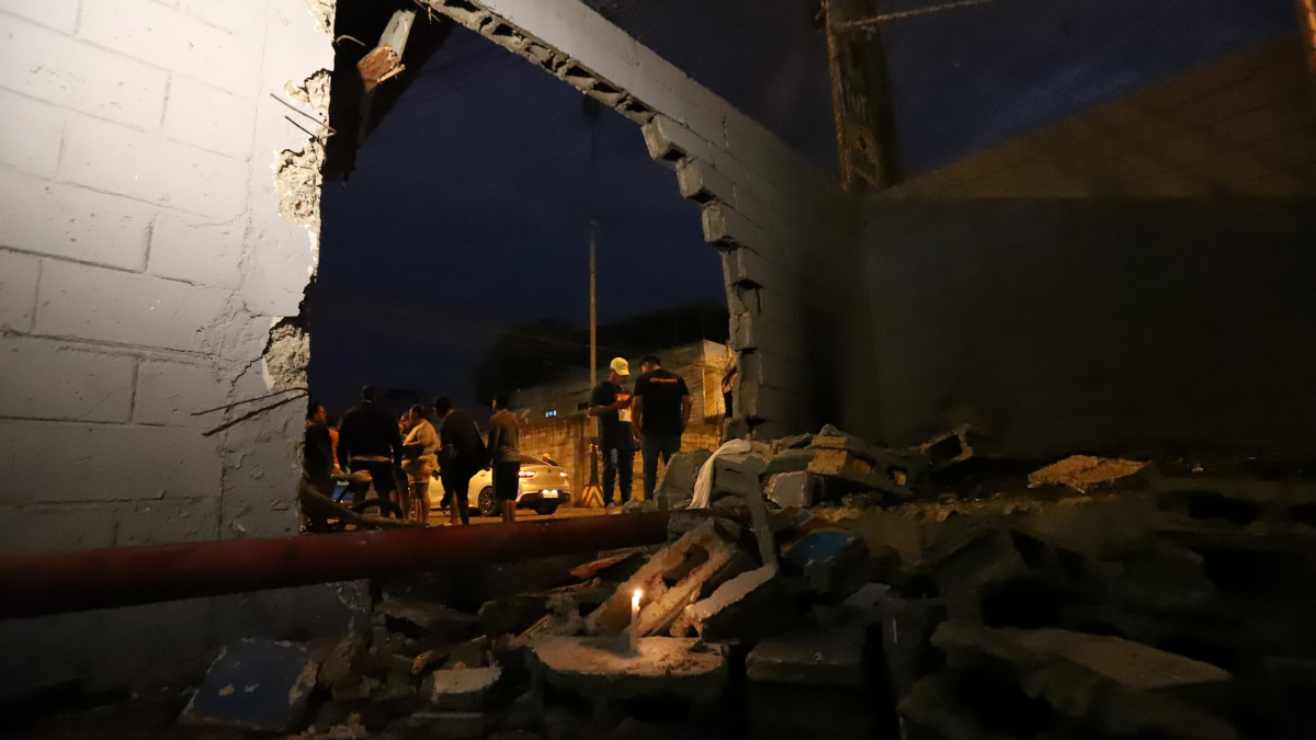 Una camioneta de Segura EP está involucrada en el accidente.