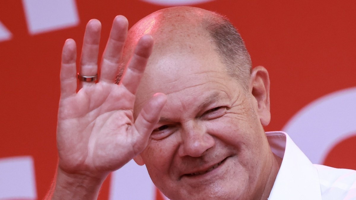 El canciller alemán, Olaf Scholz.
