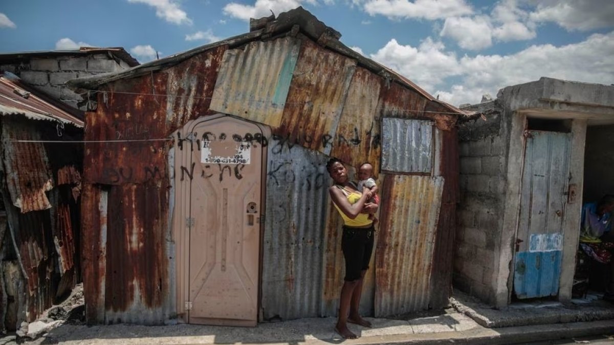 Desigualdad. Un sector en la región de América del Sur donde viven las personas con menos ingresos económicos.